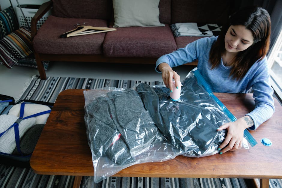 Vacuum Storage Compression Bags Travel